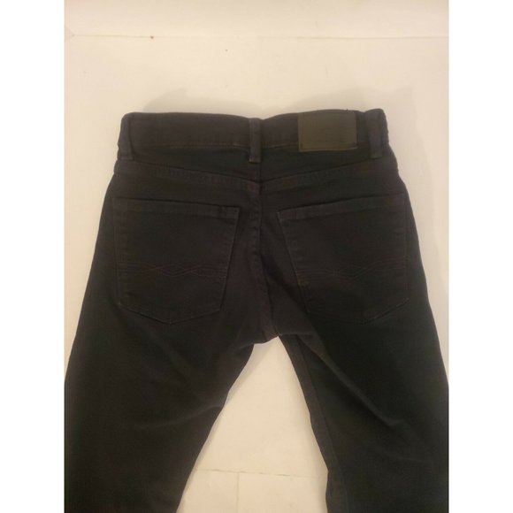 LEVIS 216 Jeans Boys sz 12 Black Skinny Fit Denizen Boys Adjustable Waist 26x26 - Picture 3 of 4